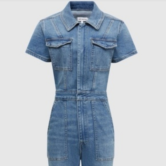 Good American Denim Jumpsuit Women's 0/XS Fit For Success NWT - Picture 6 of 9